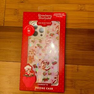 NWT SkinnyDip strawberry shortcake iphone case